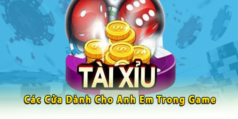 Các cửa cược phổ biến trong game